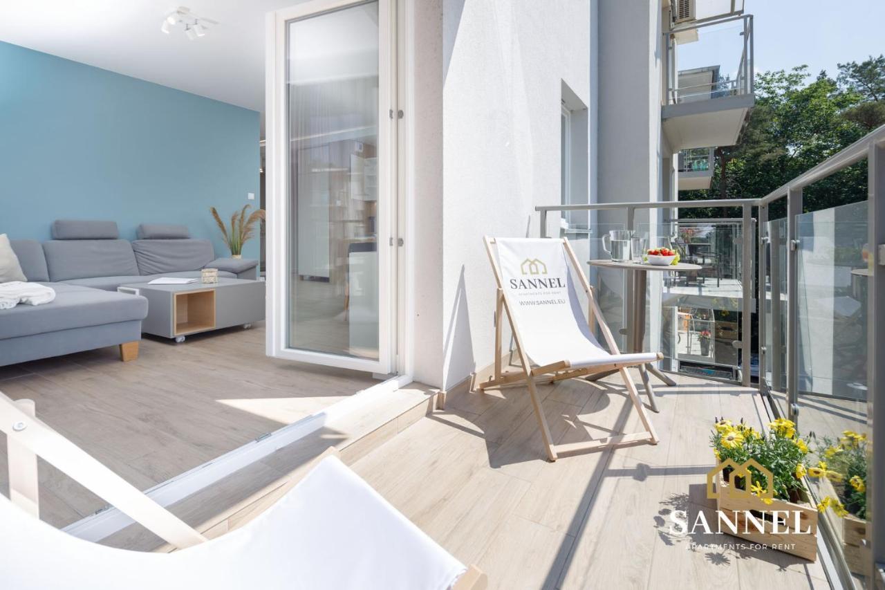 Apartament Sea Tide- Lesne Tarasy Dziwnowek-Sannel Apartments For Rent מראה חיצוני תמונה